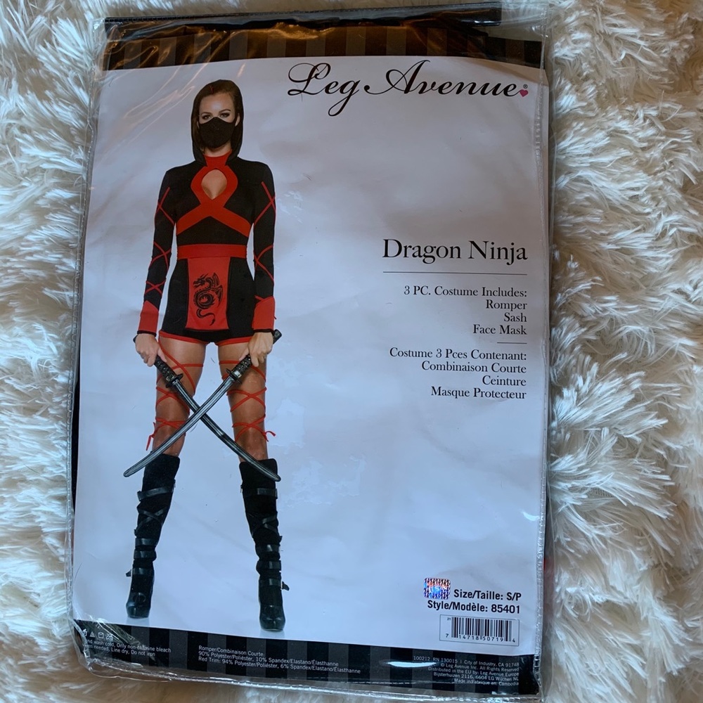 Sexy Ninja Halloween Costume